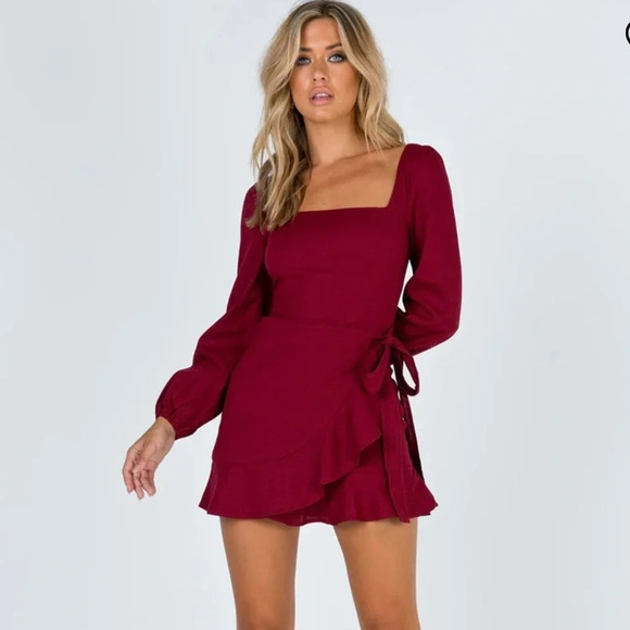 Princess Polly THE VILLA MINI DRESS size 4 - Picture 1 of 14